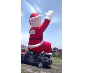 Papai Noel Inflável Cuiabá - Mato Grosso