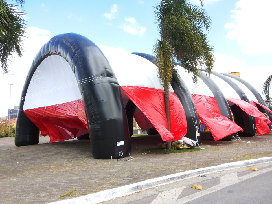 tenda inflavel