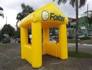 tenda inflável foxter