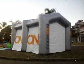 tenda inflavel academia