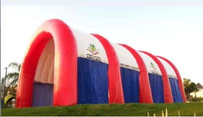 tenda inflavel gigante sob medida