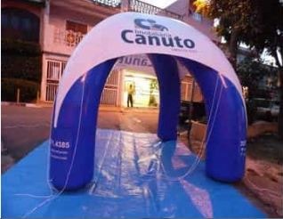 tenda inflavel canuto