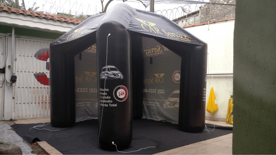 tenda inflavel 3x3m
