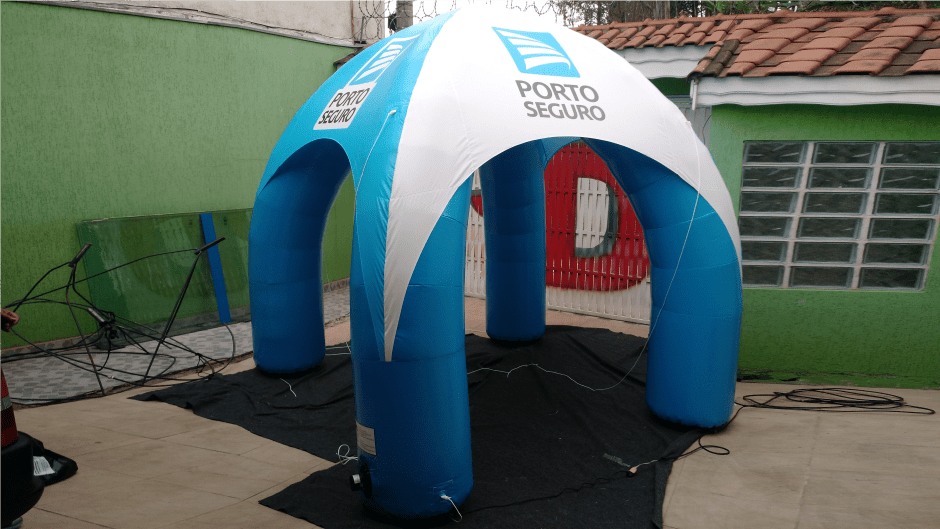 tenda inflável porto seguro